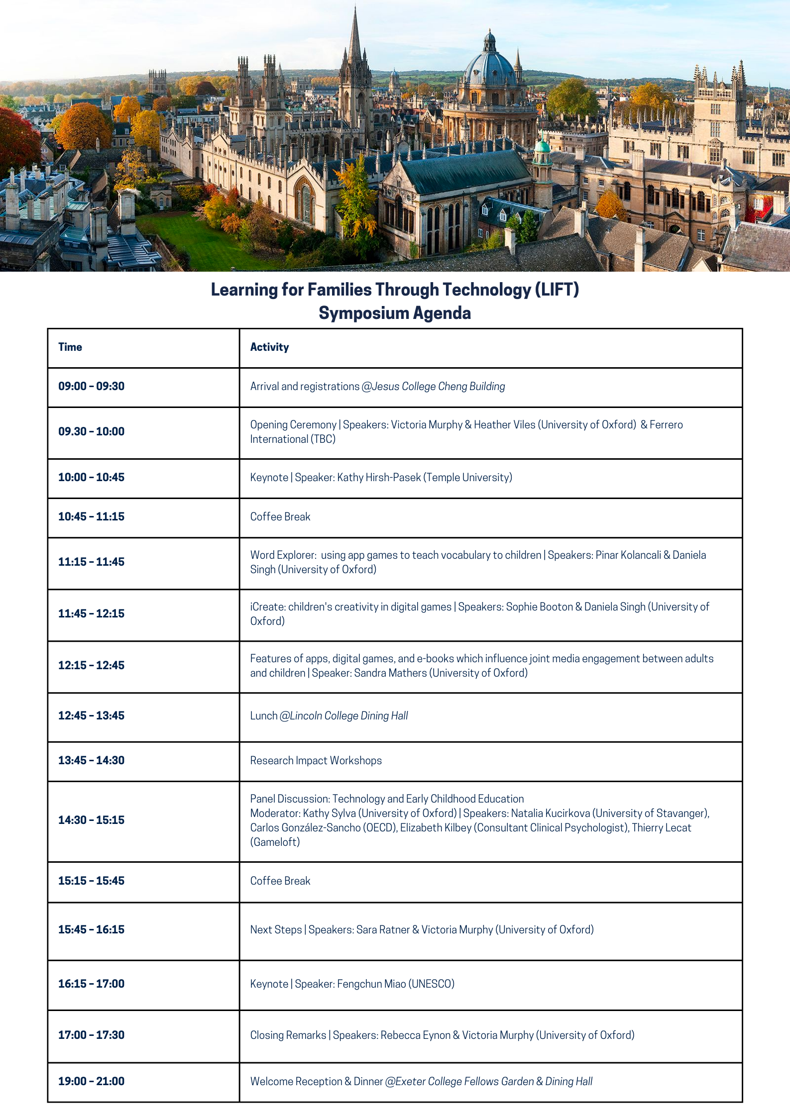 LiFT symposium program