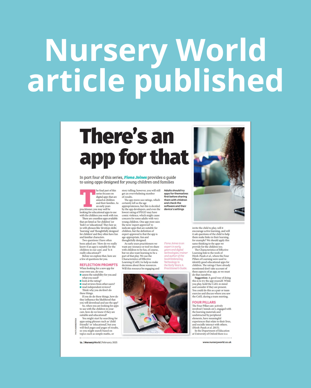 app for that article published